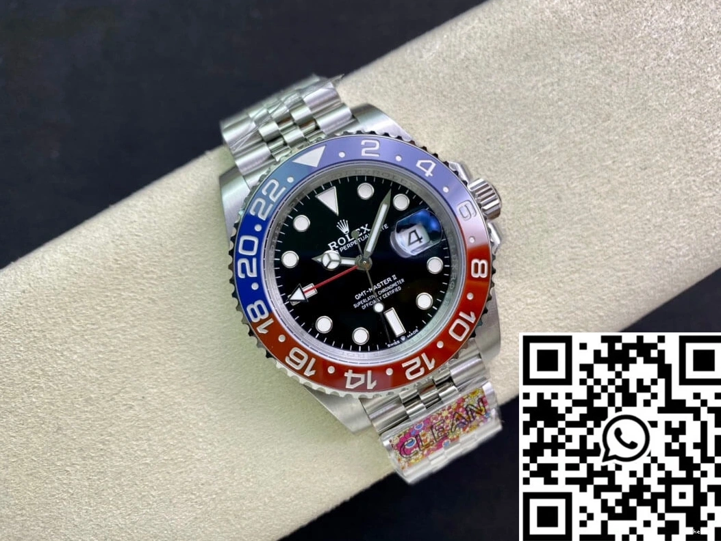 Dial II Clean Rolex GMT Factory M126710BLRO-0001 Black Master 1010